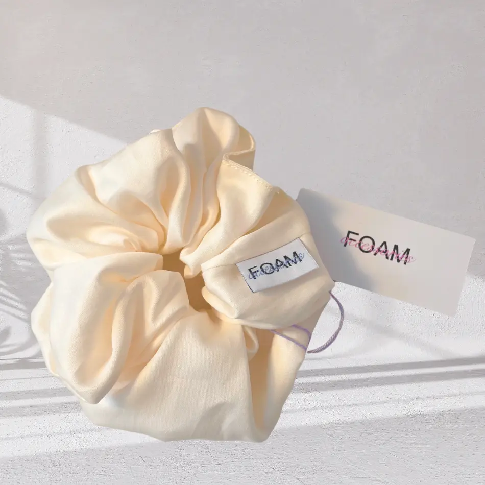 Satinsnodd - Cream white FOAM Accessories