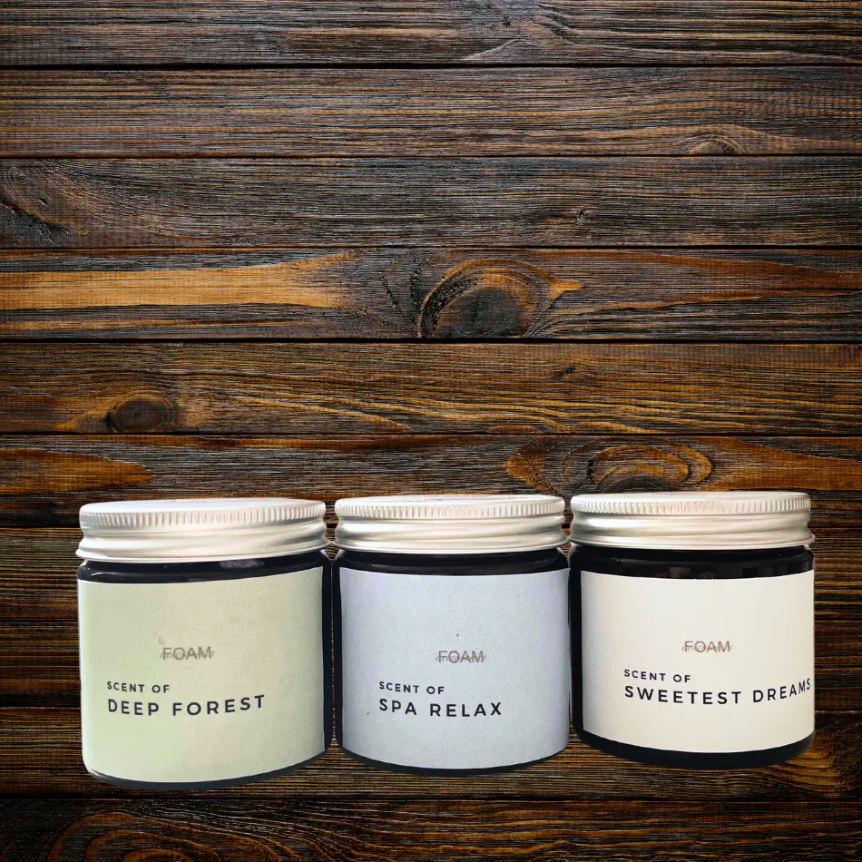 Presentbox Relaxing scents doftljus FOAM Accessories
