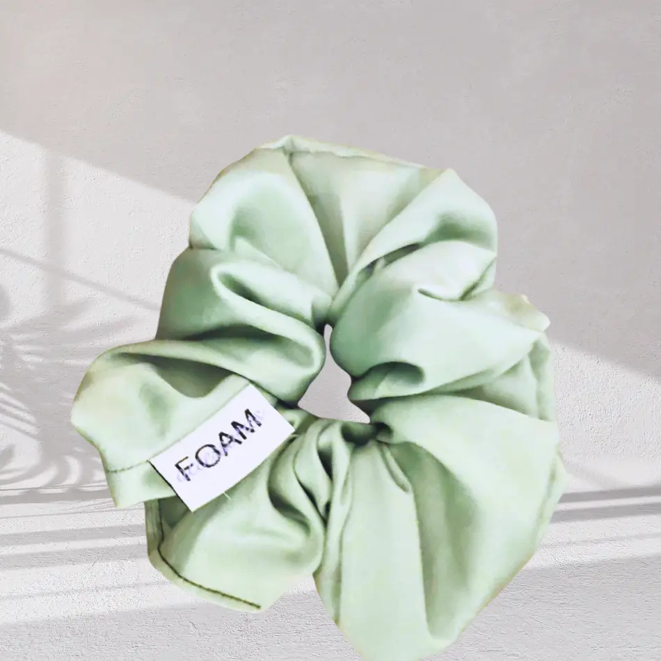 Satinhårsnodd - skogsgrön FOAM Accessories
