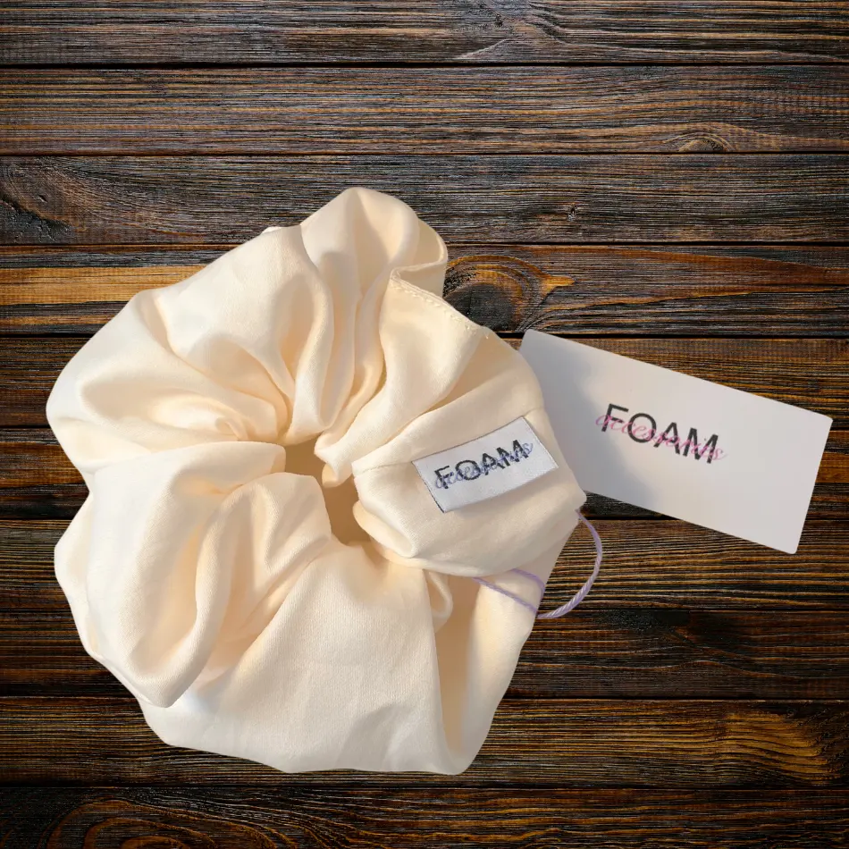 Satinsnodd - Cream white FOAM Accessories