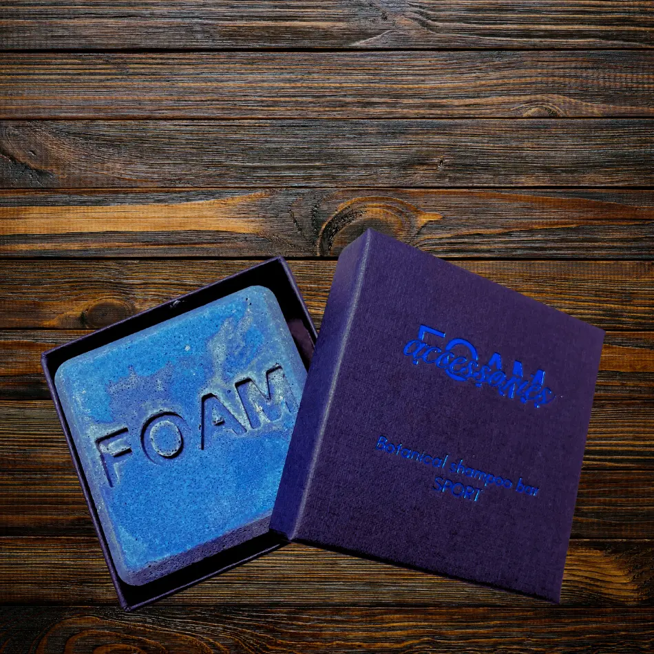 Hårtvål - Schampokaka för alla hårtyper - SPORT FOAM Accessories