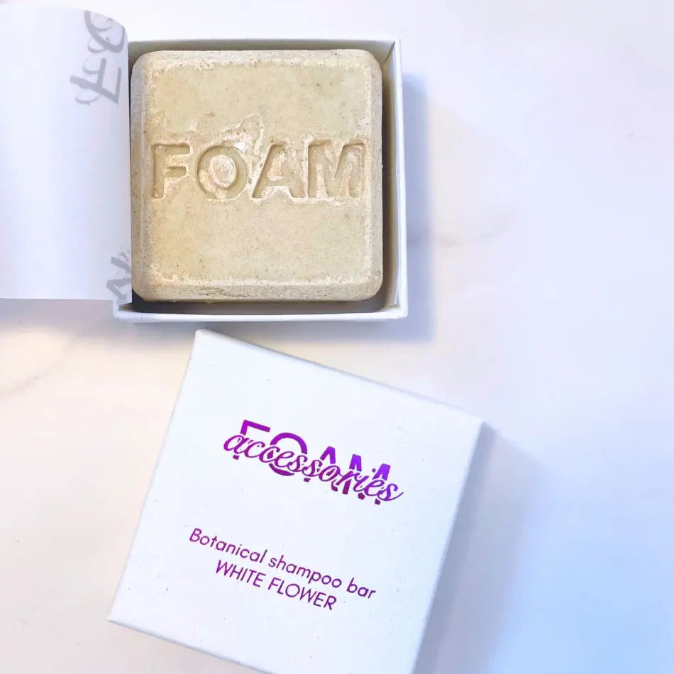 Schampokaka volymgivande - White Flower Shampoo bar FOAM Accessories
