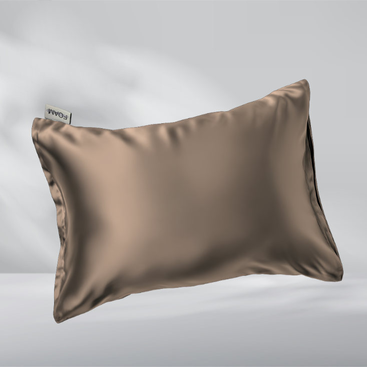 Satin pillowcase Caramel