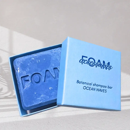 Paket Vågig: Shampokaka &amp; balsamkaka för vågigt hår FOAM Accessories