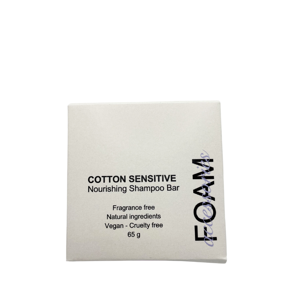 Cotton Sensitive Shampoo bar - fragrance free