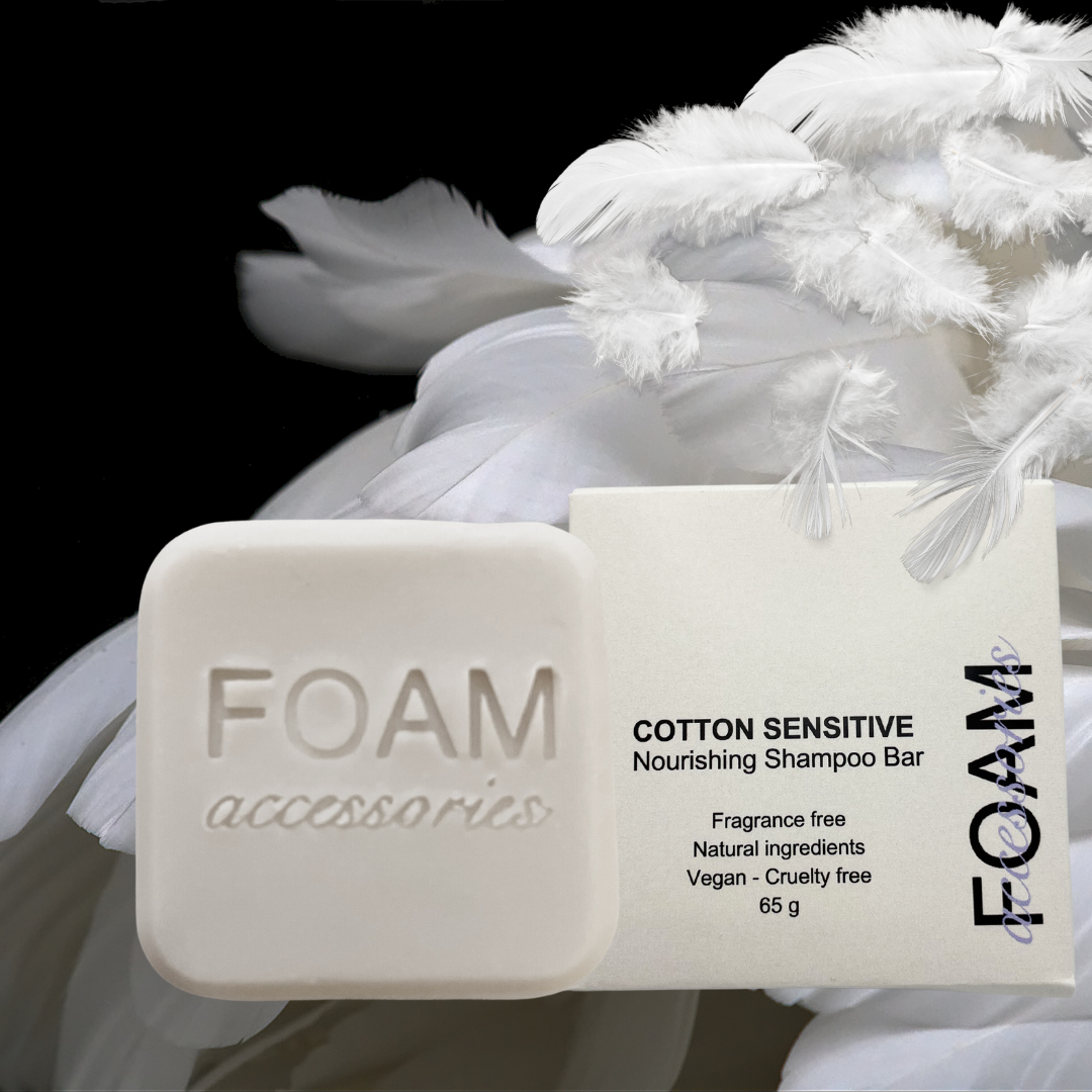 Cotton Sensitive Shampoo bar - fragrance free