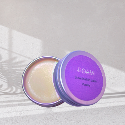 Ekologiskt läppbalsam - Botanical Lip Balm Cocoa Vanilla FOAM Accessories