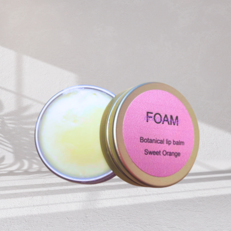 Ekologiskt läppbalsam - Botanical Lip Balm Sweet Orange FOAM Accessories