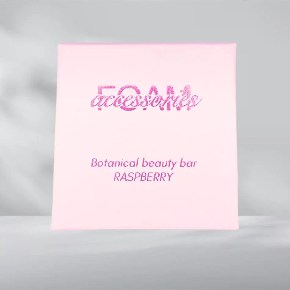 Vårdande beauty bar Raspberry FOAM Accessories