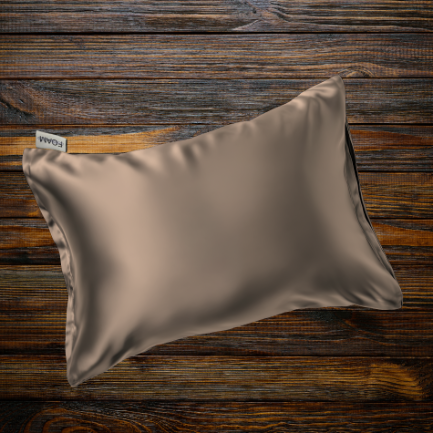 Satin pillowcase Caramel