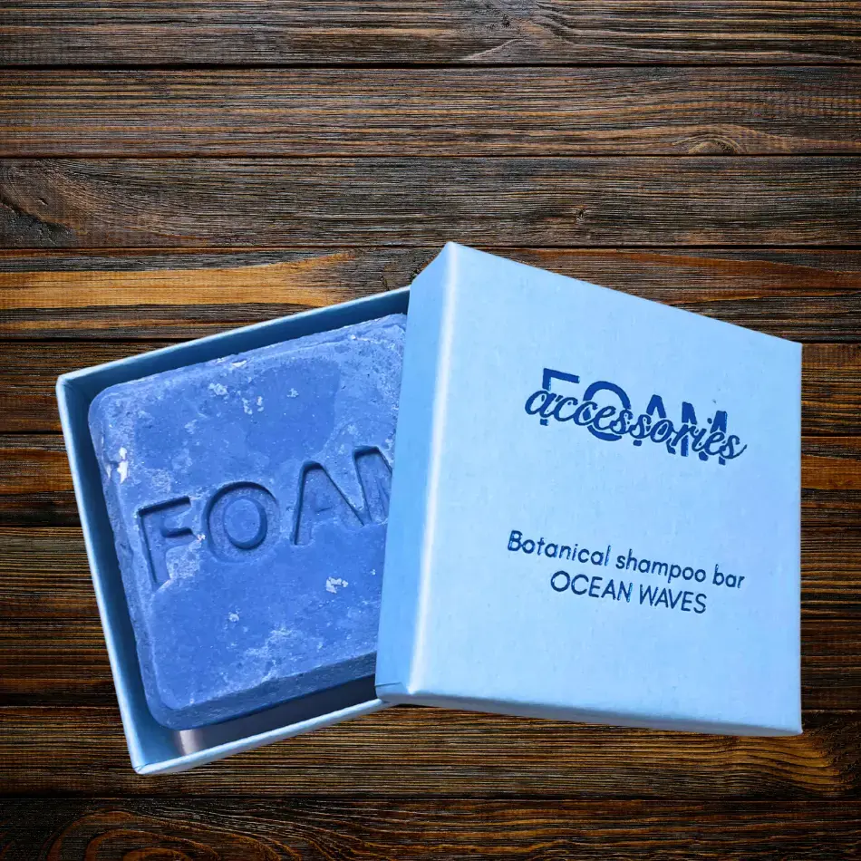 Paket Vågig: Shampokaka &amp; balsamkaka för vågigt hår FOAM Accessories