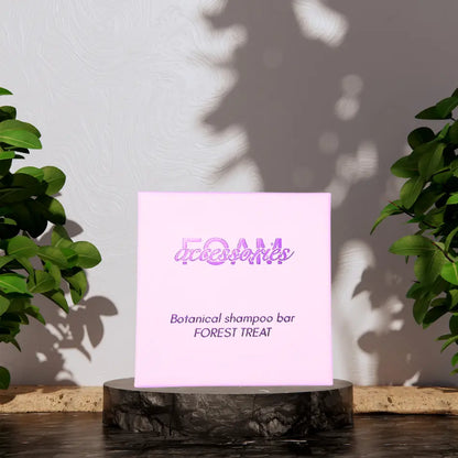 Schampokaka för torrt och slitet hår- Forest Treat Shampoo bar.